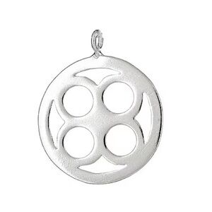 Silver Dyslexia Pendant